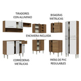 Cocina Integral de Esquina Emilly 4.20 m 02