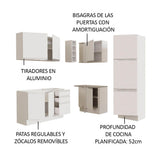 Cocina Integral de Esquina Glamy 3.30 m 01