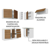 Cocina Integral de Esquina Glamy 3.50 m 07