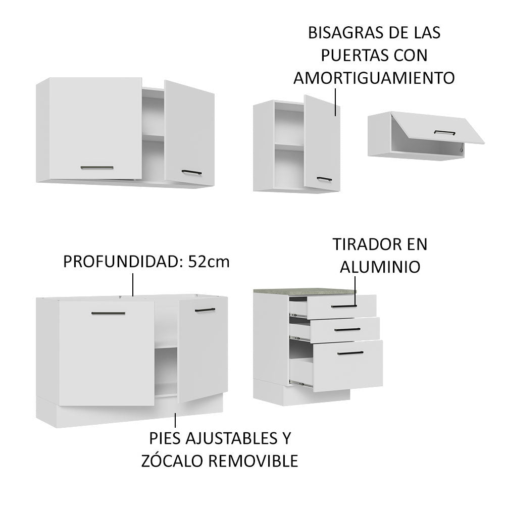 Cocina Integral Agata 2.60 Metros 02