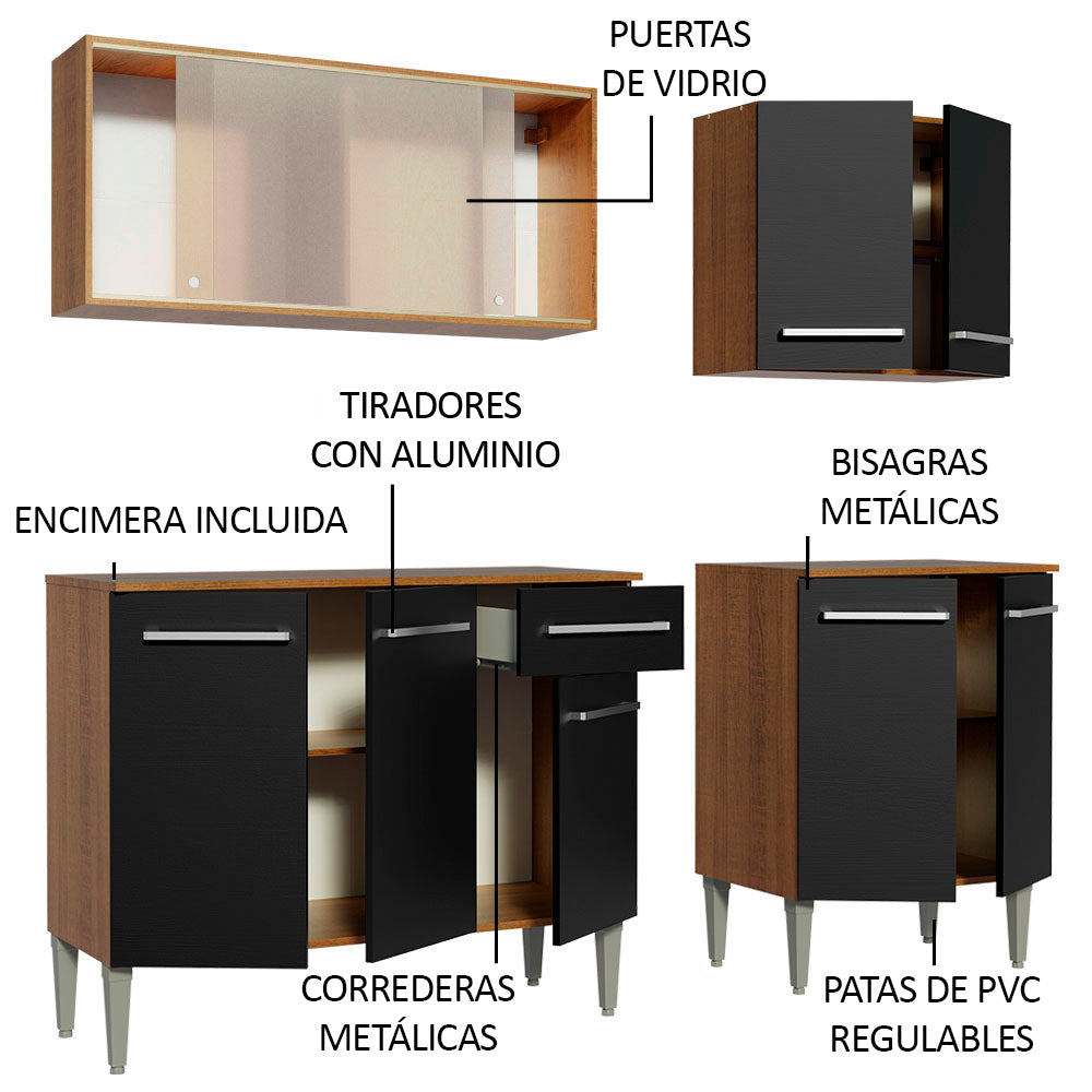 Cocina Integral Emilly Box 1.70 Metros 03