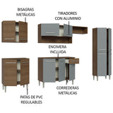 Cocina Integral Emilly 2.90 Metros 01