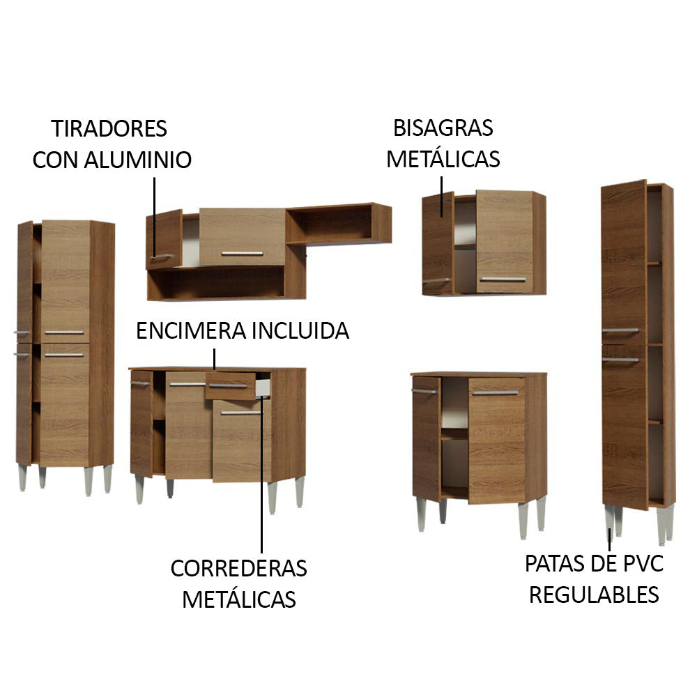 Cocina Integral Emilly Joy 3.25 Metros