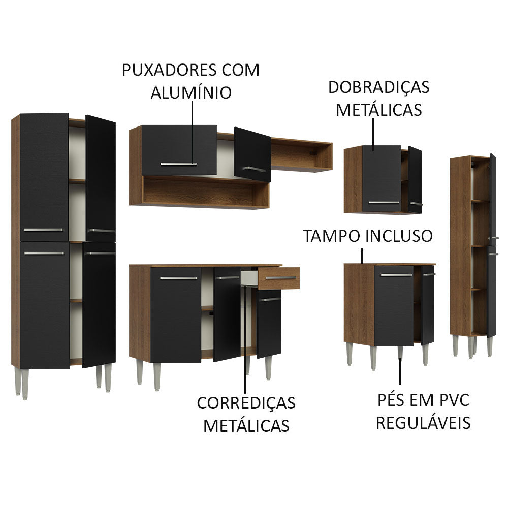 Cocina Integral Emilly Joy 3.25 Metros