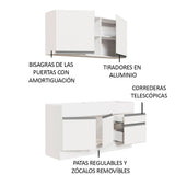 Cocina Integral Glamy 1.50 Metros 02