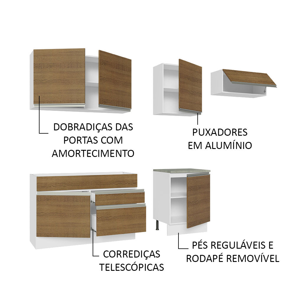 Cocina Integral Glamy 2.60 Metros 03