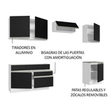 Cocina Integral Glamy 2.60 Metros 05