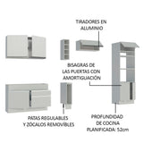 Cocina Integral Cristal 2.90 Metros 10