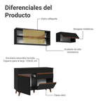 Cocina Integral Reims 1.90 m con Encimera Negro 05