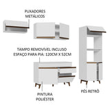 Cocina Integral Reims 2.60 m con Encimera 08