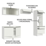 Cocina Integral Topazio 2.60 Metros con Encimera