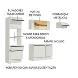 Cocina Integral Diamante 2.40 m con Encimera 02