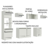 Cocina Integral Topazio 3.00 m con Encimera
