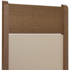 Kit de 4 Sillas de Comedor 4280 Marrón/Crema/Beige Madesa