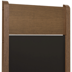 Kit con 6 Sillas de Comedor 4280 MarrónNegro