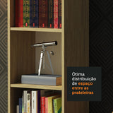 Mueble Estante Librero con 6 Niveles