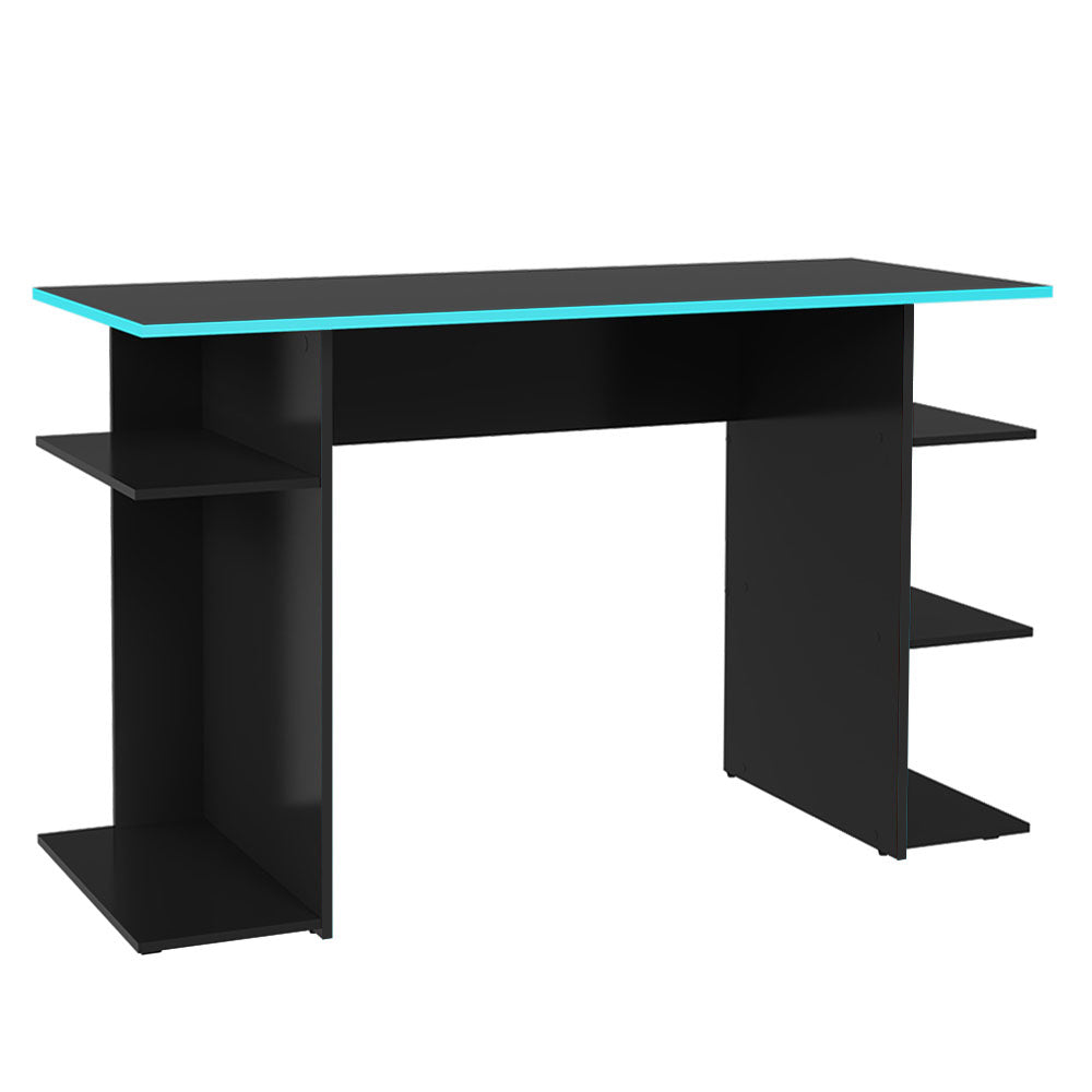 Escritorio Gamer Moderno para PC y Consola 9424 Negro/Azul