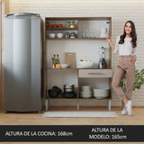 Mueble de Cocina Compacta Life 1.20 Metros
