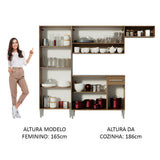 Cocina Integral Emilly Top 2.30 Metros