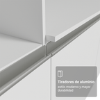 Cocina Integral Topazio 2.40 m con Encimera Blanco