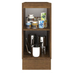 Mueble de Cocina Bajo Agata 1 Puerta 35 cm x 60 cm sin Encimera Marrón/Blanco