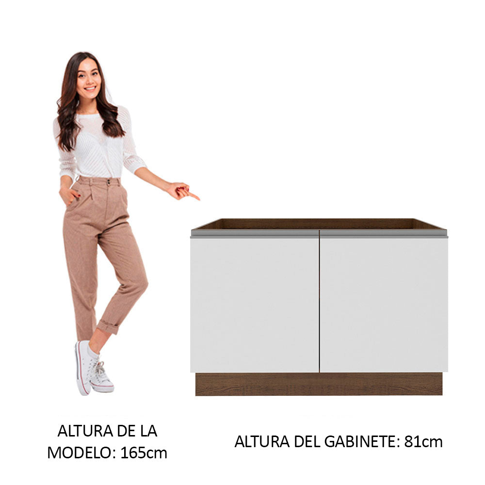 Mueble de Cocina Bajo Glamy 1.20 Metros 2 Puertas