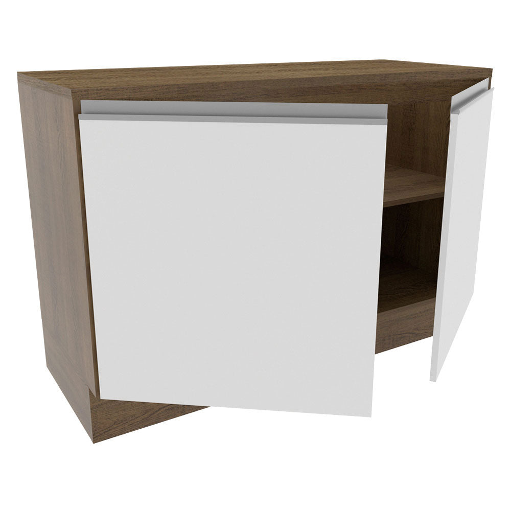 Mueble de Cocina Bajo Glamy 1.20 m 2 Puertas con Encimera
