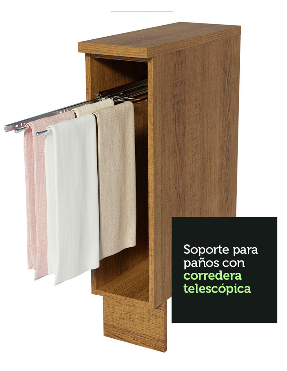 Mueble de Cocina Bajo Portapaños Glamy y Agata 20 cm