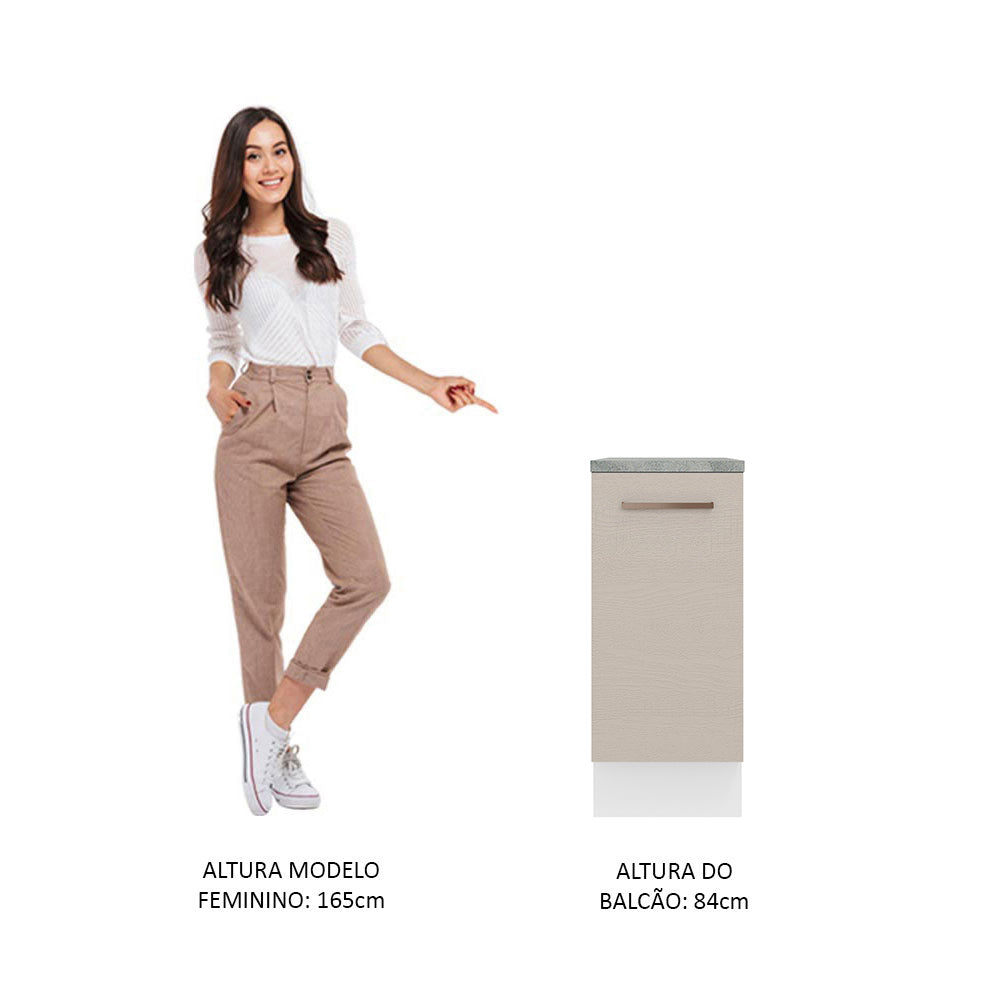 Mueble de Cocina Bajo Agata 35 cm 1 Puerta