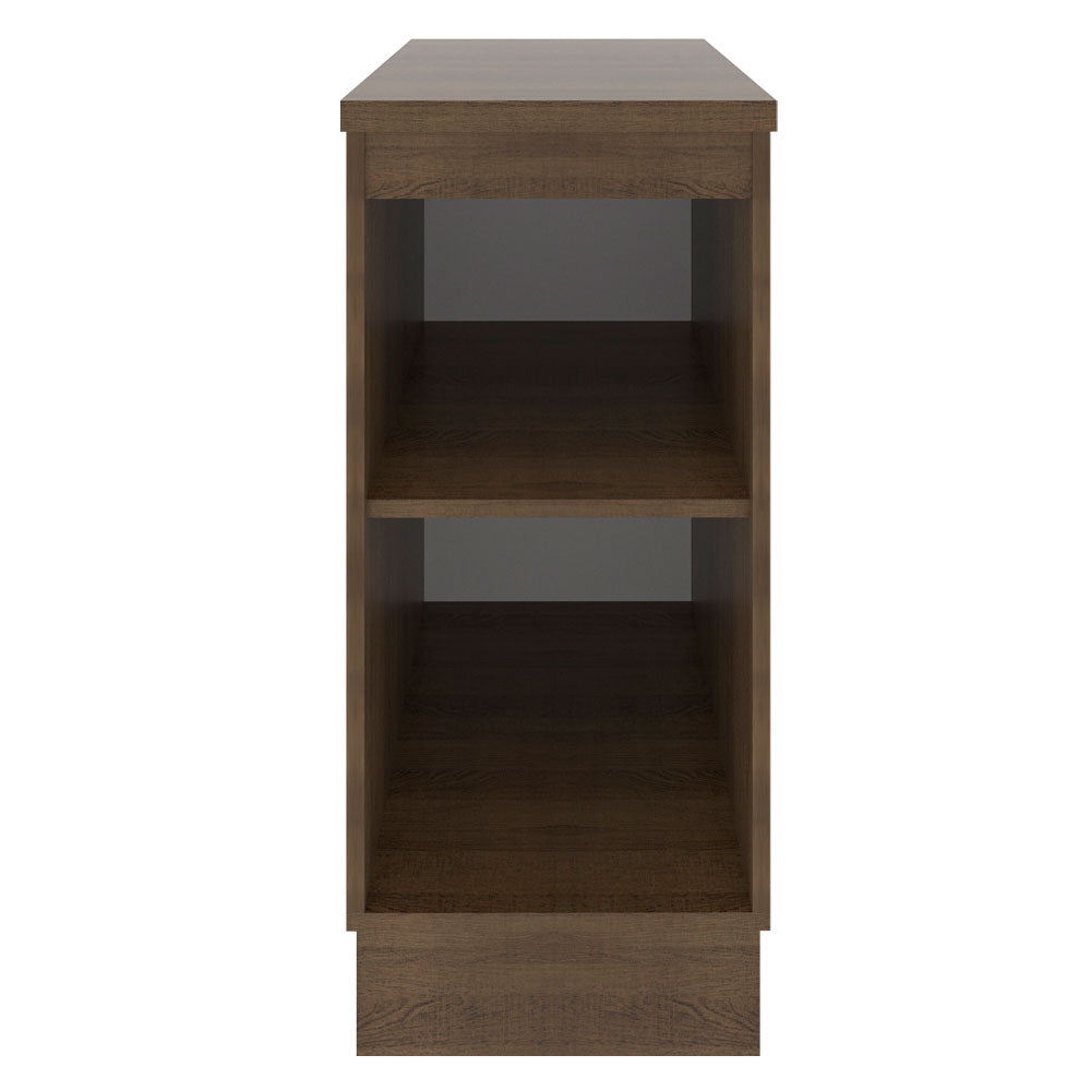 Mueble de Cocina Bajo Glamy 35 cm 1 Puerta Marrón/Blanco