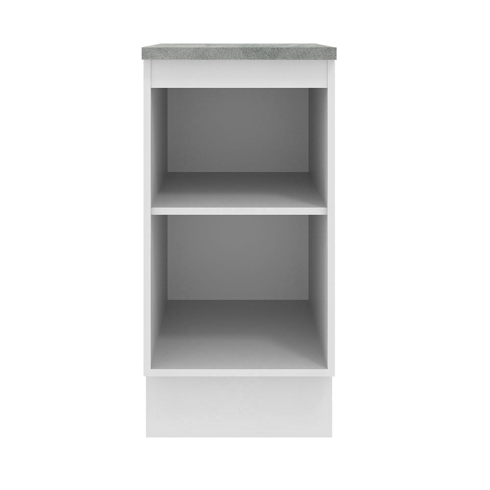 Mueble de Cocina Bajo Agata 40 cm 1 Puerta Blanco/Crema