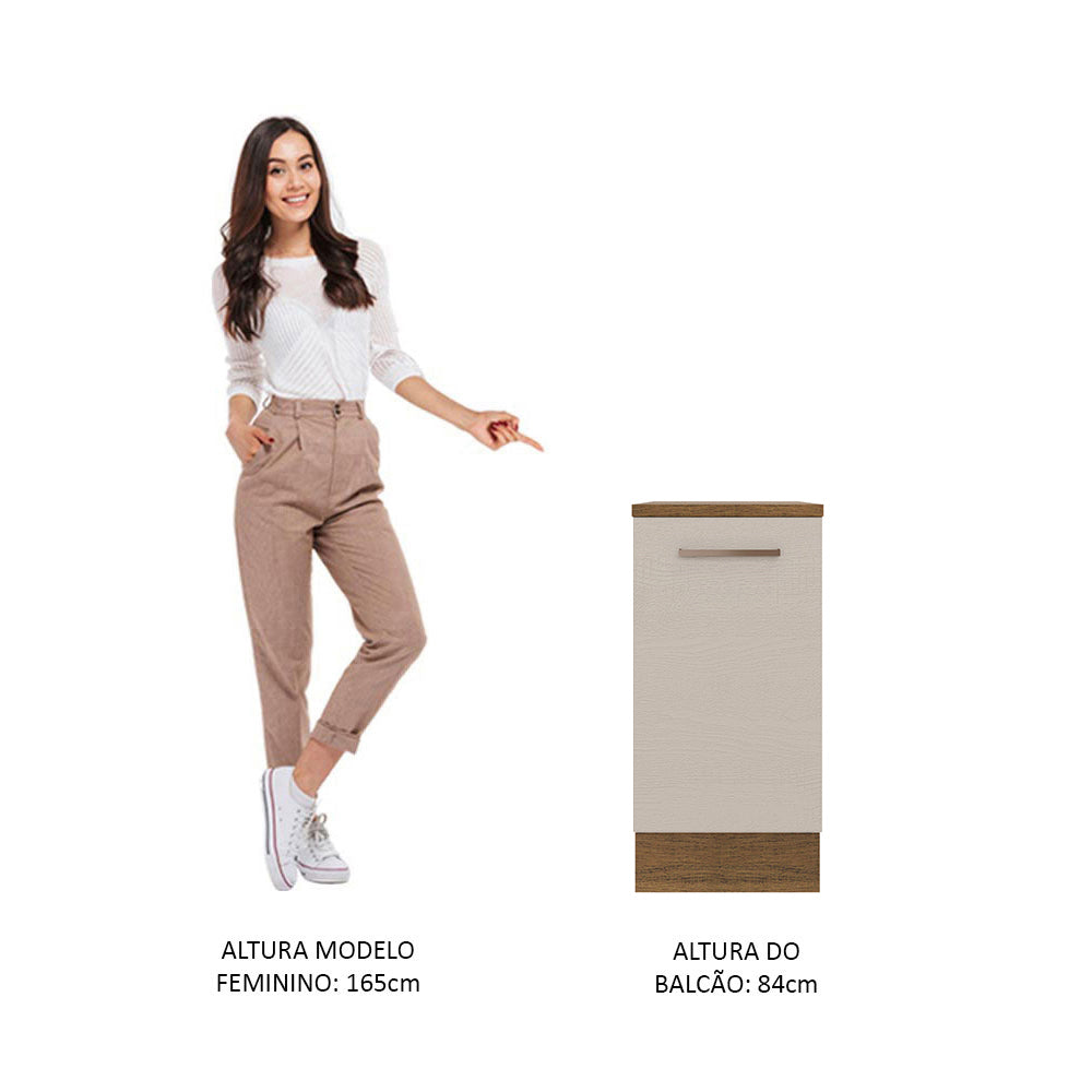 Mueble de Cocina Bajo Agata 40 cm 1 Puerta
