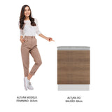 Mueble de Cocina Bajo Glamy 60 cm 1 Puerta