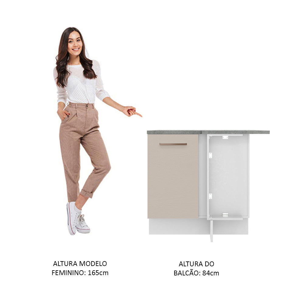 Mueble de Cocina Bajo de Esquina Agata 1 Puerta