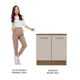 Mueble de Cocina Bajo Agata 80 cm 2 Puertas