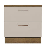 Mueble de Cocina Bajo Agata 80 cm 2 Cajones