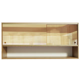 Mueble de Cocina Superior Emilly 2 Prts Corredizas de Cristal Reflex