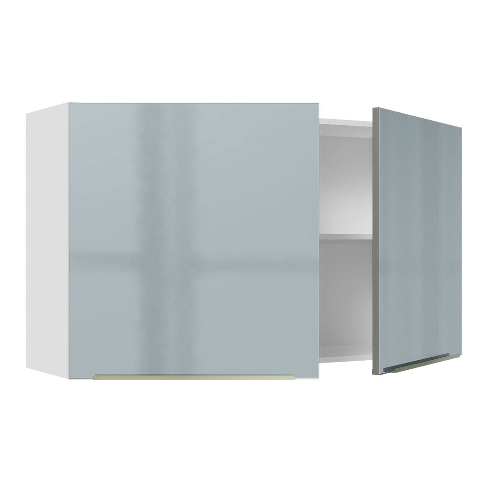 Mueble de Cocina Superior Lux 1.20 Metros 2 Puertas BlancoGris