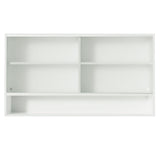 Mueble de Cocina Superior Glamy 1.20 m 2 Puertas de Cristal 1 Nicho