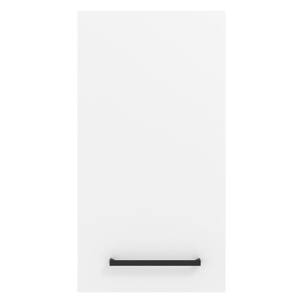 Mueble de Cocina Superior Agata 35 cm 1 Puerta Marrón/Blanco