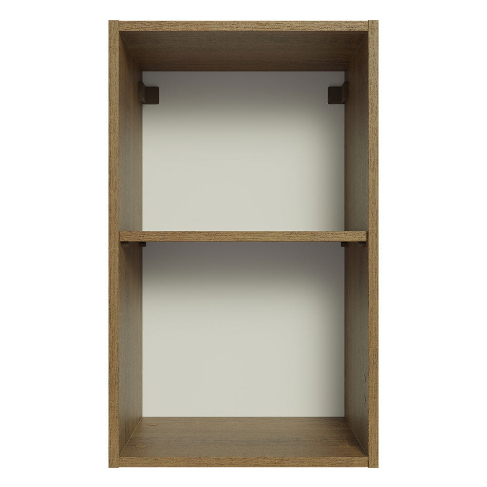Mueble de Cocina Superior 40 cm Abierto 2 Nichos Marrón Madesa