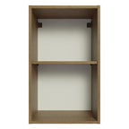 Mueble de Cocina Superior 40 cm Abierto 2 Nichos Marrón Madesa