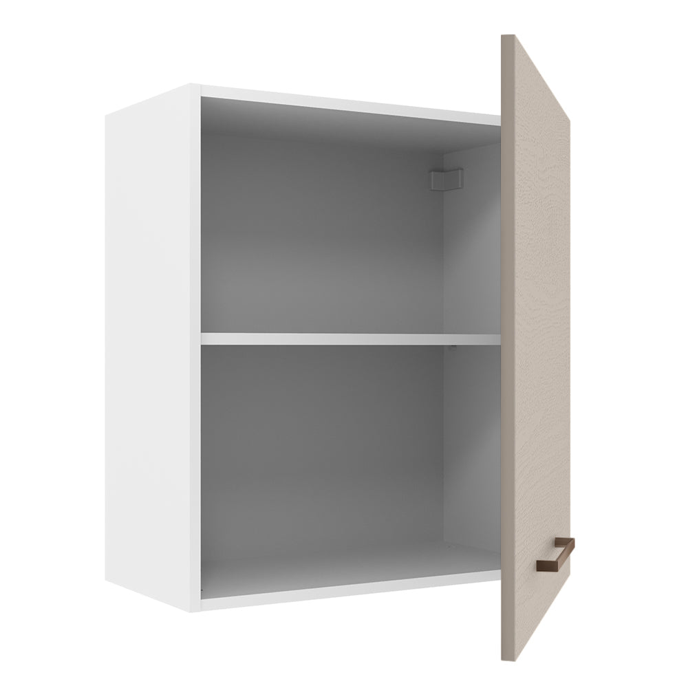 Mueble de Cocina Superior Agata 60 cm 1 Puerta Blanco/Crema