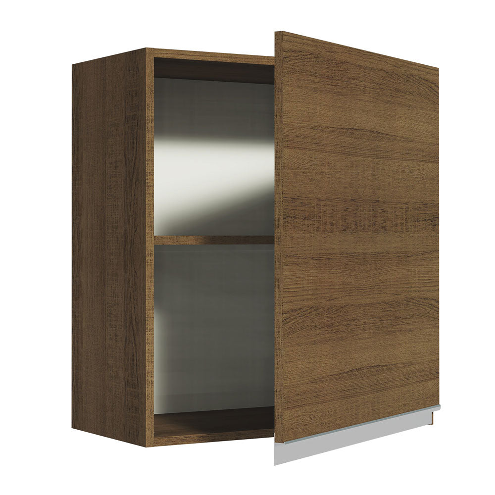 Mueble de Cocina Superior Glamy 60 cm 1 Puerta Marrón
