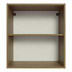 Mueble de Cocina Superior Abierto 2 Nichos 60 cm Marrón