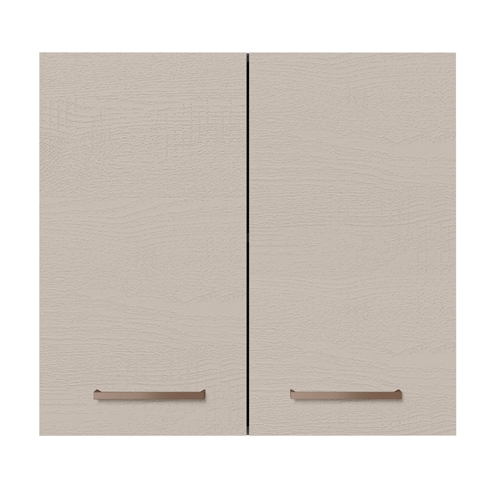 Mueble de Cocina Superior Agata 70 cm 2 Puertas Blanco/Crema