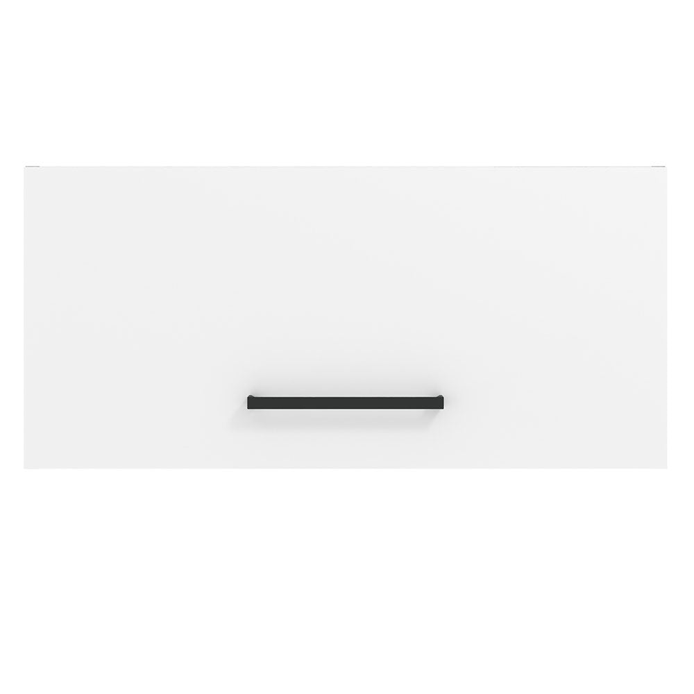 Mueble de Cocina Superior Agata 70 cm 1 Puerta Abatible Marrón/Blanco