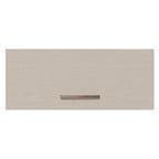 Mueble de Cocina Superior Agata 80 cm 1 Puerta Abatible Marrón/Crema