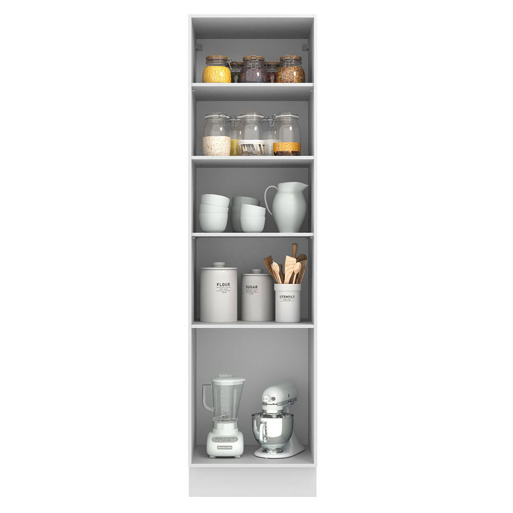 Mueble de Cocina Armario Vertical Agata 3 Puertas Blanco