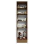 Mueble de Cocina Armario Vertical Vik 60 cm con 3 Puertas Marrón/Verde